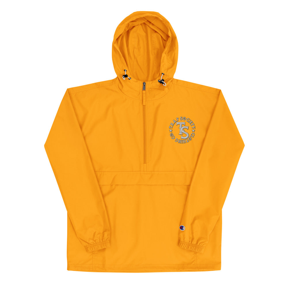 Trap Embroidered Champion Packable Jacket