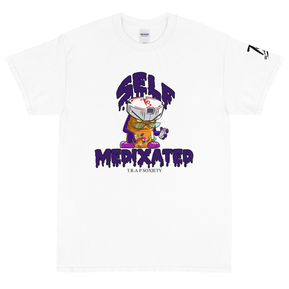 SELF MEDIXATED TEE-WHITE