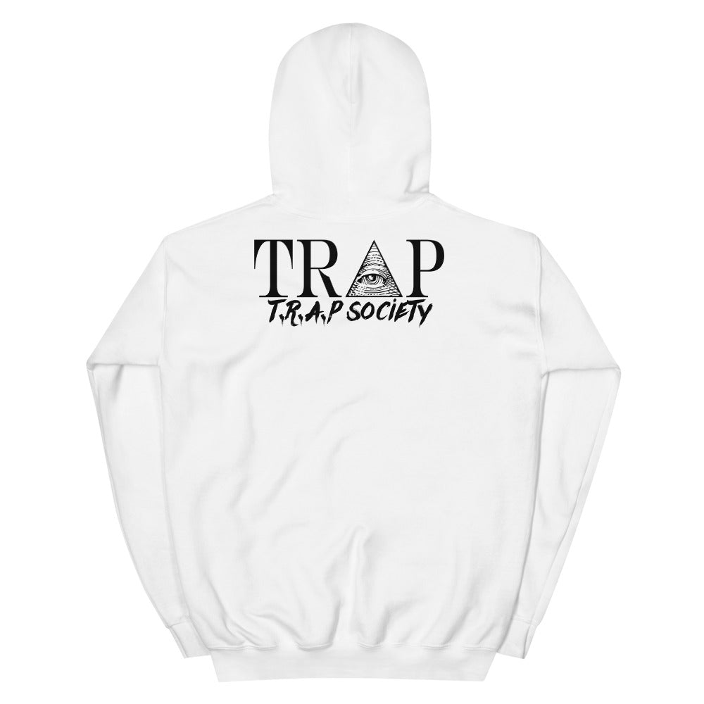 LIVING MY BLESSED LIFE HOODIE-WHITE/BLACK,GREY/BLACK
