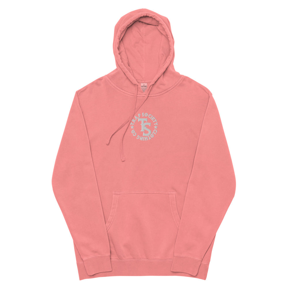 Unisex pigment dyed hoodie