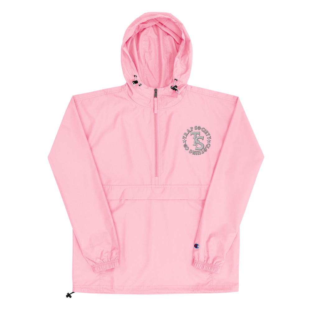 Trap Embroidered Champion Packable Jacket
