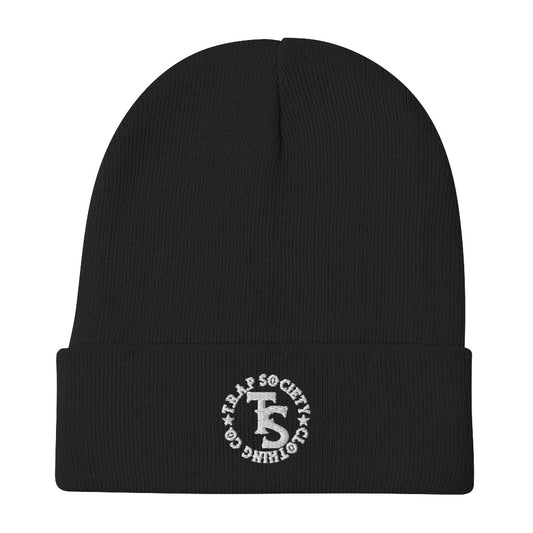 Trap Stamp Embroidered Beanie